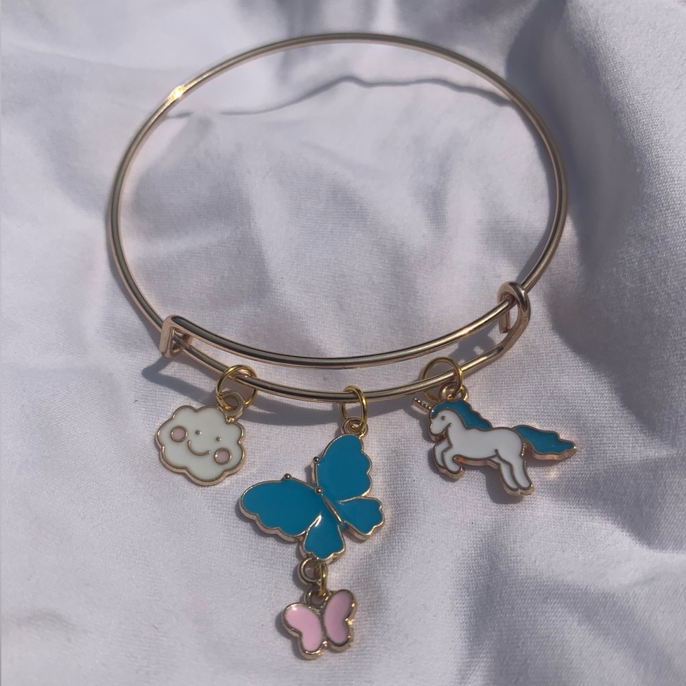 Brand New! Handmade! Adjustable Charm Bracelet - Picture 2 of 7